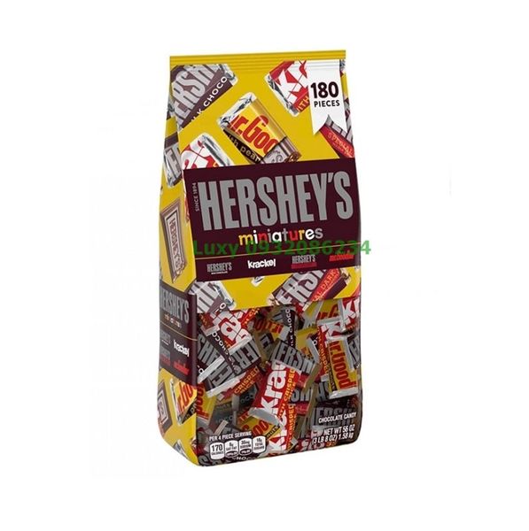 Chocolate Hershey's Miniatures Assortment 1,58kg - 180 Viên