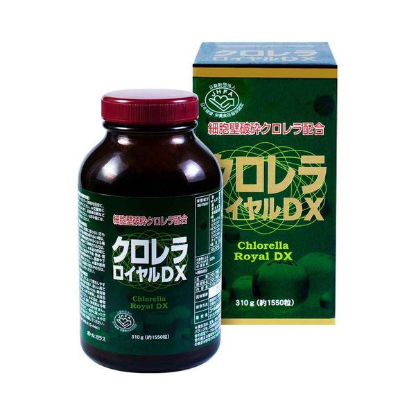 Tảo Xoắn Chlorella Royal DX Nhật Bản 1550 Viên - 310g