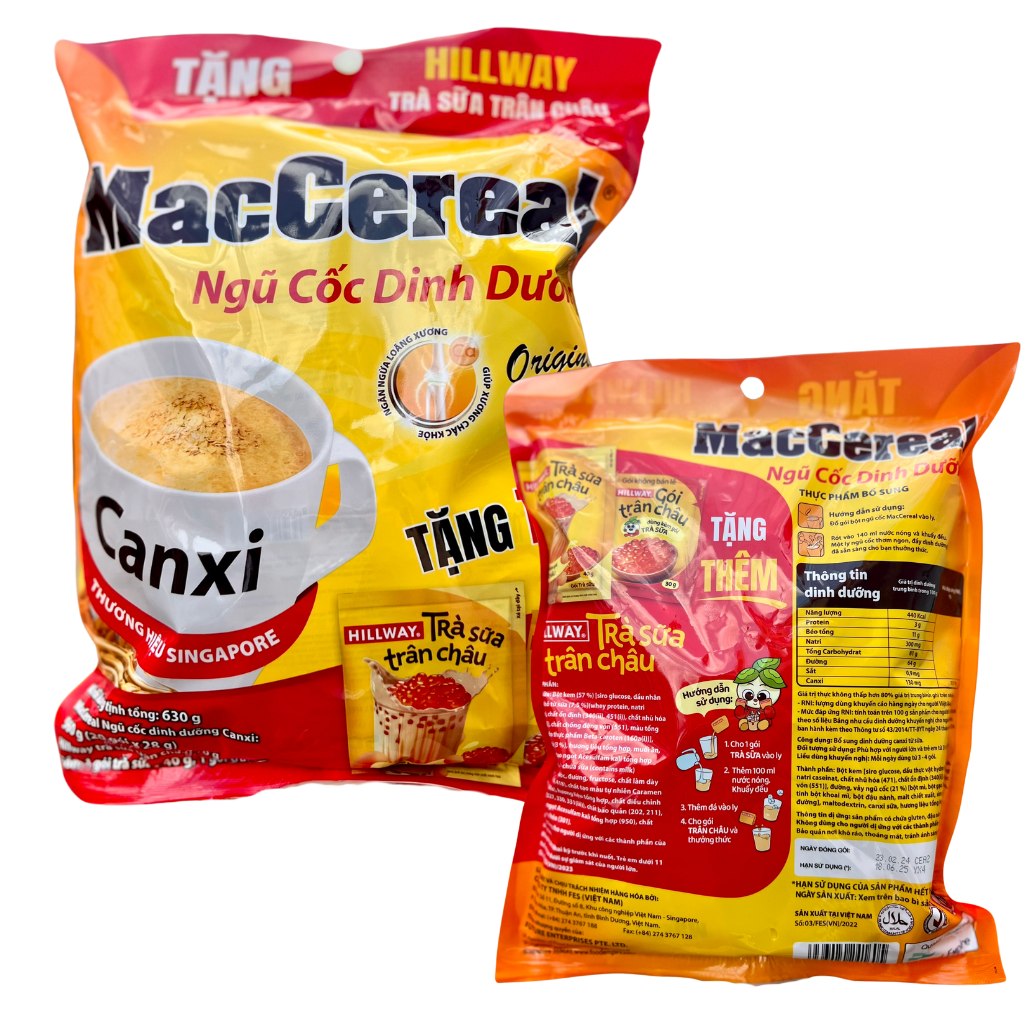 Ngũ Cốc Dinh Dưỡng MacCereal - Bổ Sung Năng Lượng Cho Ngày Mới!