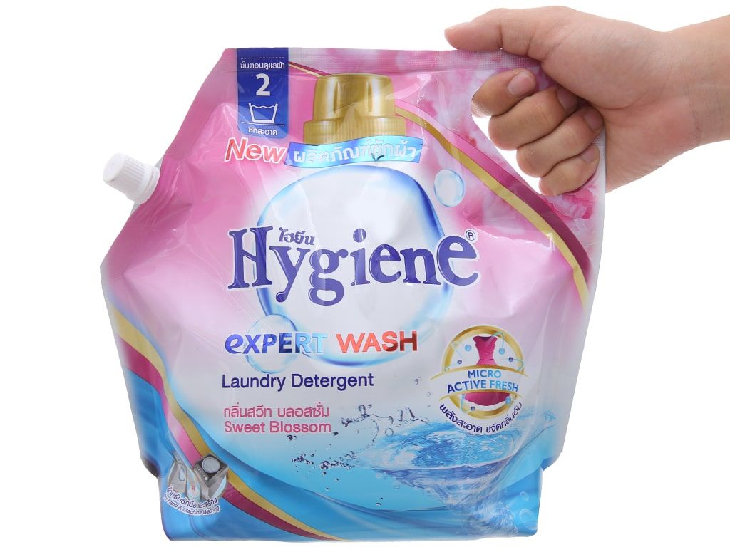 Nước Giặt Xả Đậm Đặc Hygiene Sweet Blossom 1.8 Lít