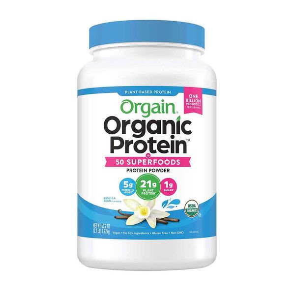 Bột Protein Orgain Organic Protein - Vanilla Bean - 1124g