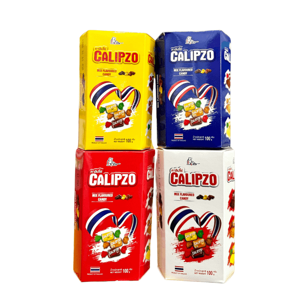 Kẹo Hộp Lục Giác Calipzo Mix - 100g