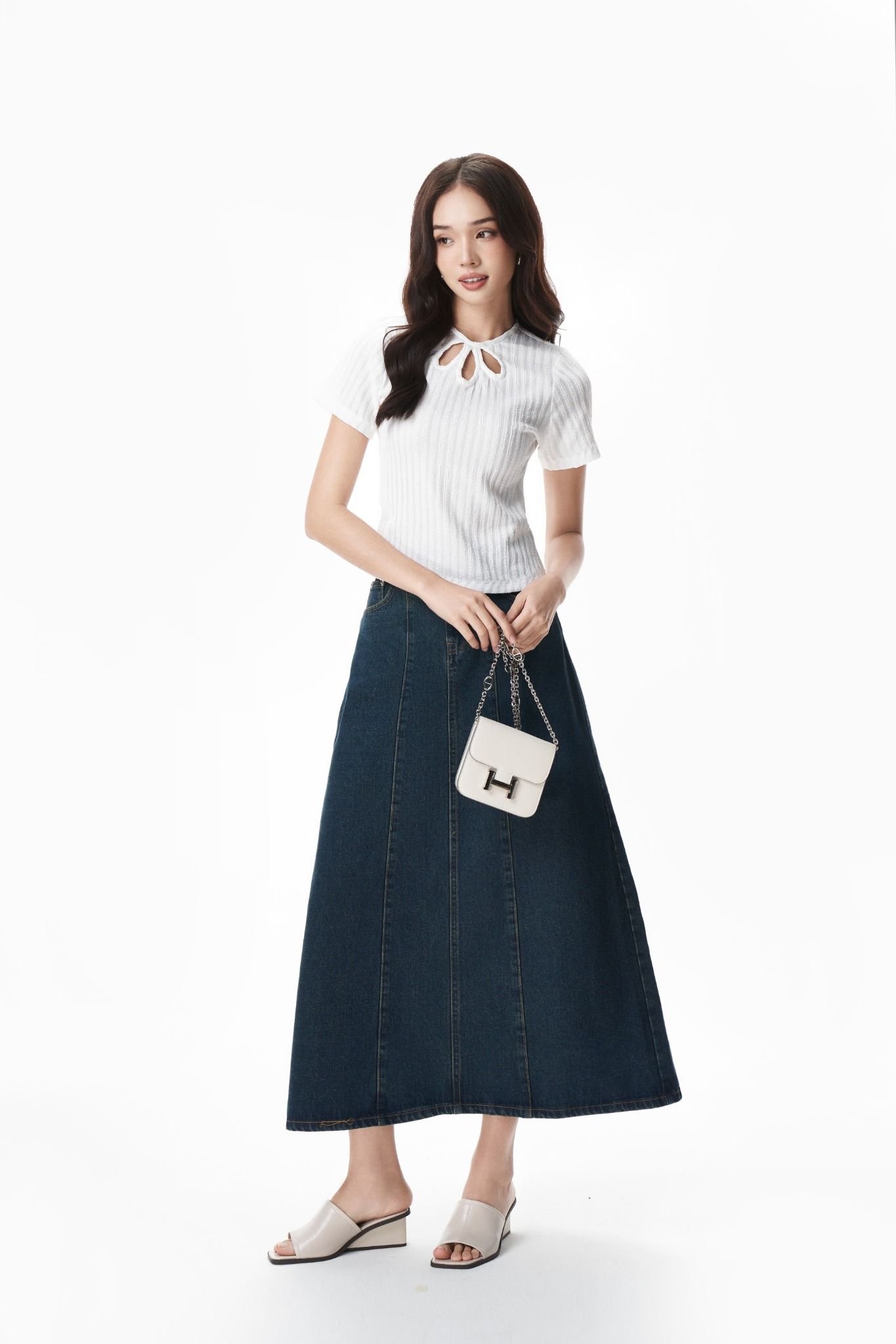 Chân váy Amiri Denim Skirt