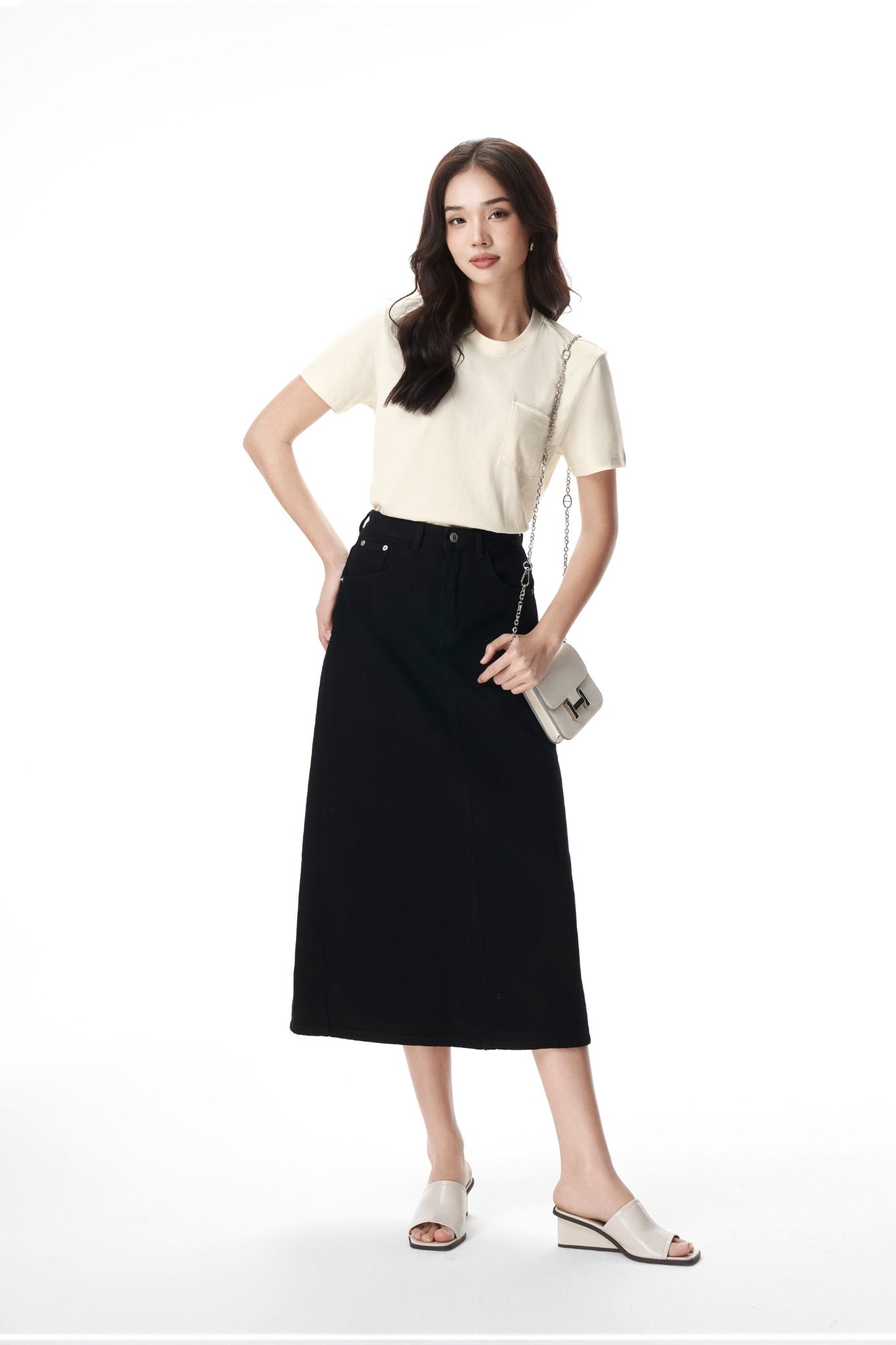 Chân váy Bridget Denim Skirt