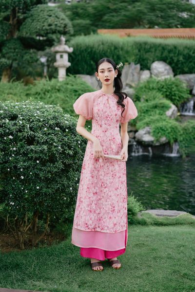  Quần Pink Culottes 