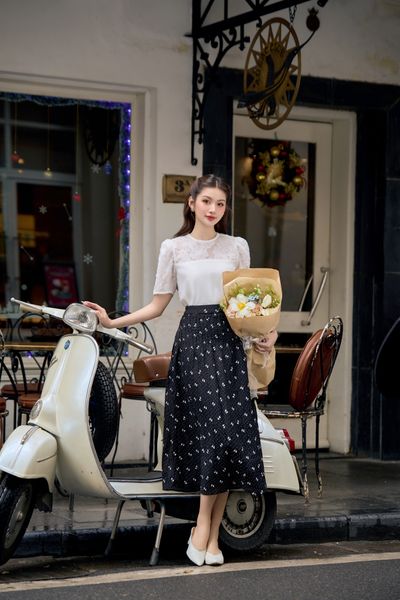  Chân váy Tiffany Floral Skirt 