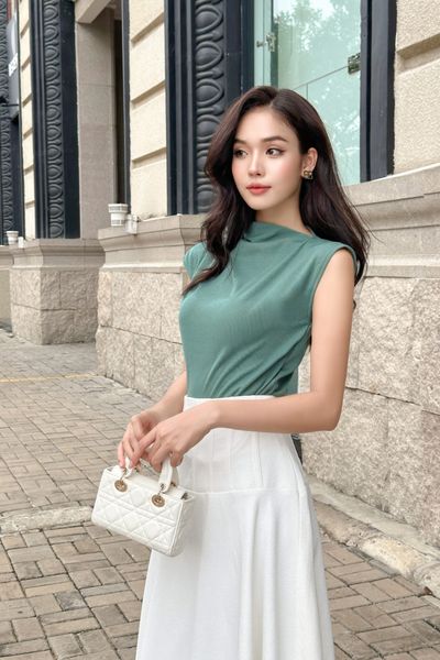  Chân váy Adalee White Skirt 