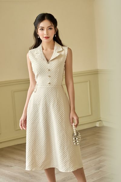  Modas Cream Dress 