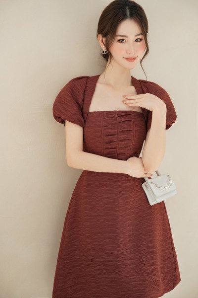  Hazel Pleated Dress 