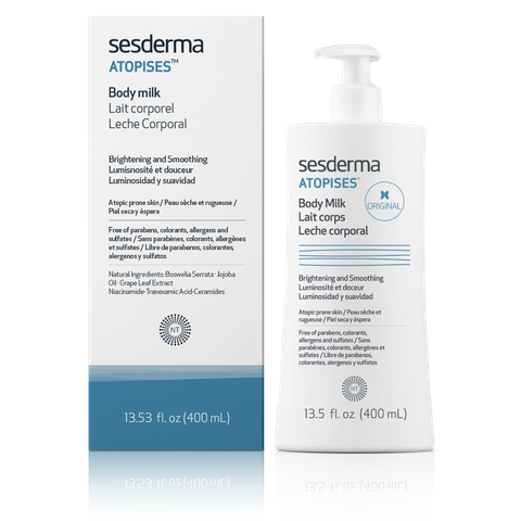 Sữa dưỡng thể body Sesderma Atopises Body Milk Brightening Smoothing