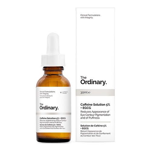 Serum giảm quầng thâm bọng mắt the Ordinary Caffeine Solution 5% + EGCG