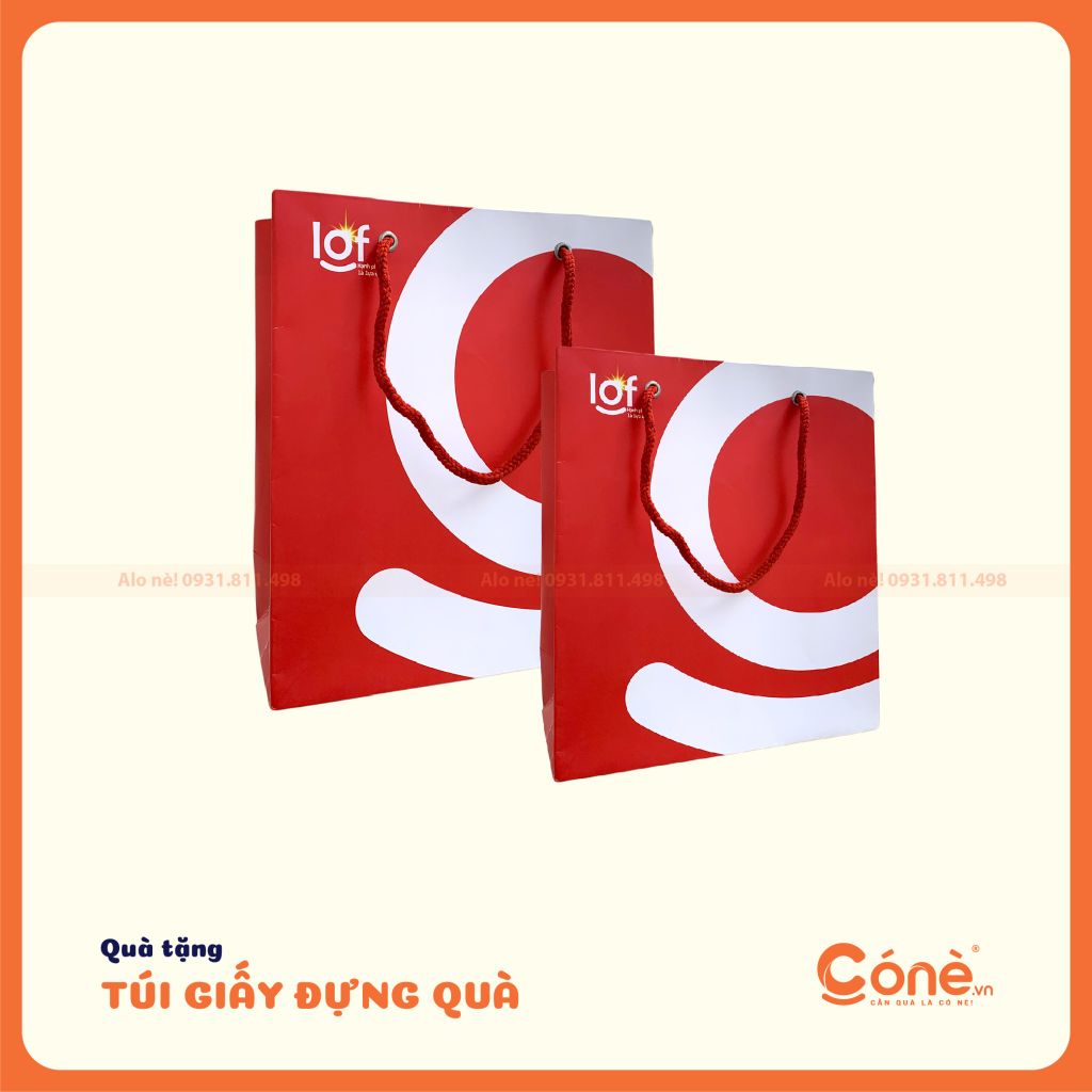 in túi giấy quà tặng