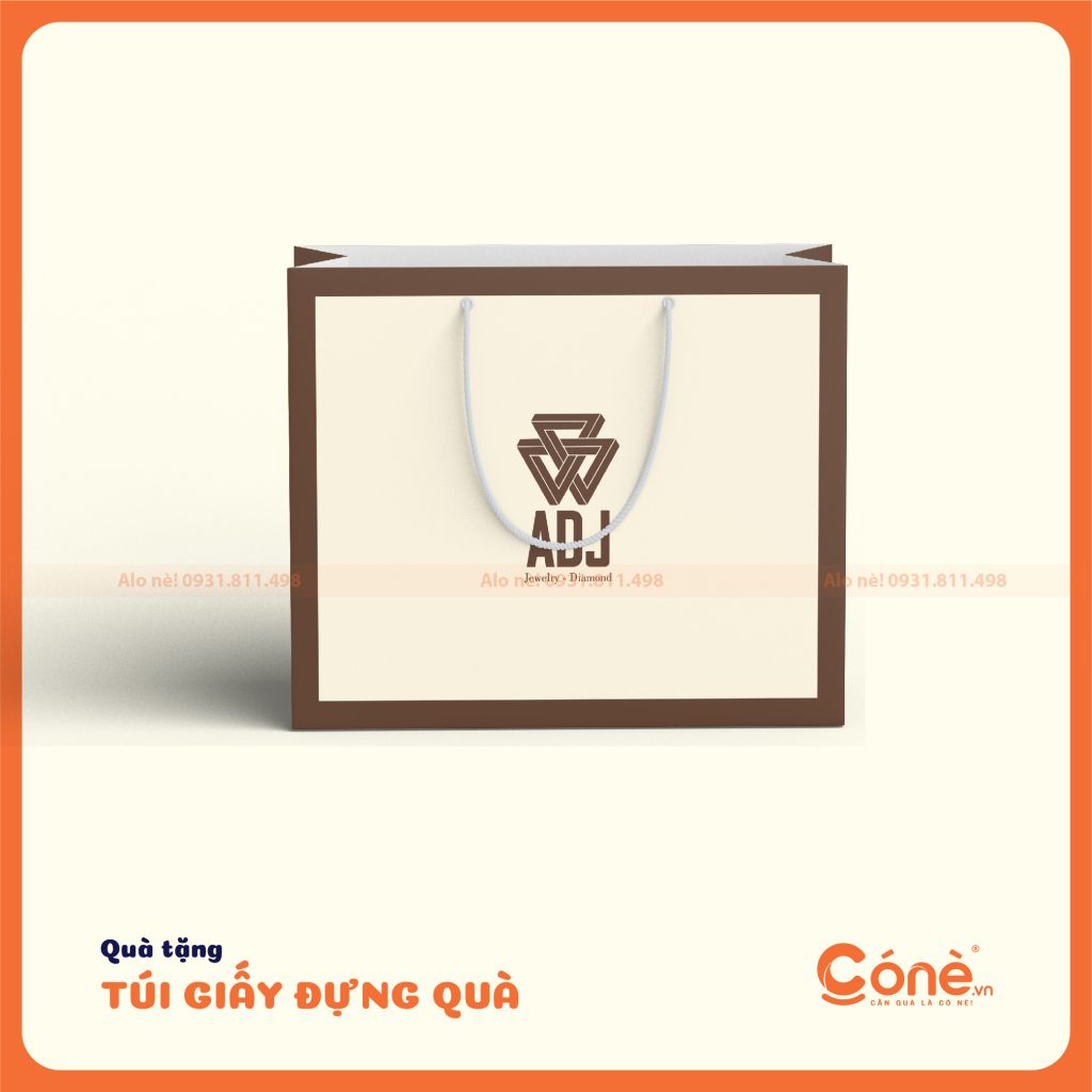 in túi giấy quà tặng