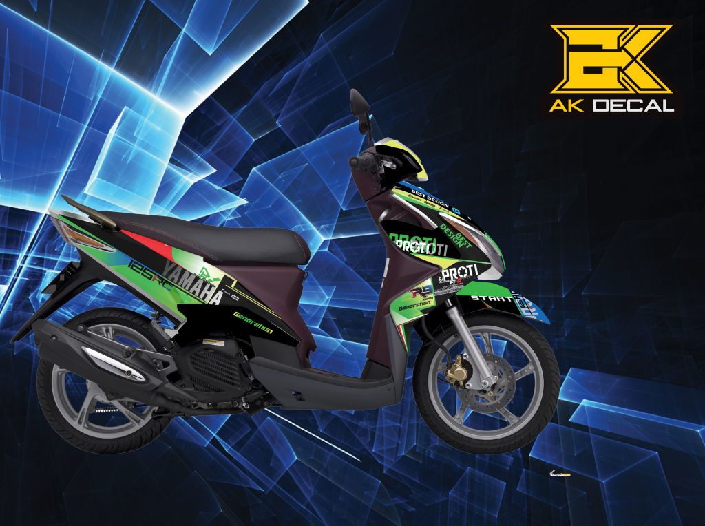 Tem xe Yamaha Luvias - 005
