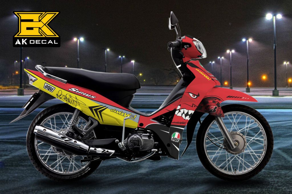 Tem xe Yamaha Sirius - 019