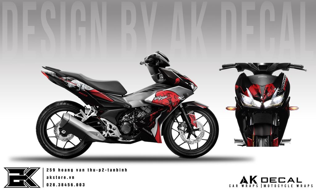 Tem xe Honda Winner X- 001