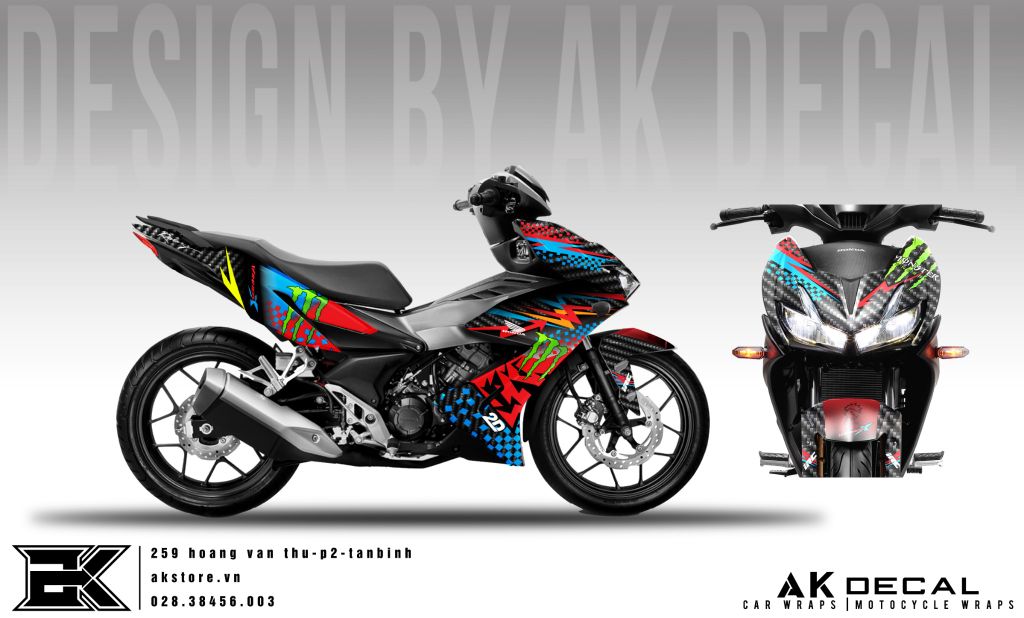 Tem xe Honda Winner X- 024