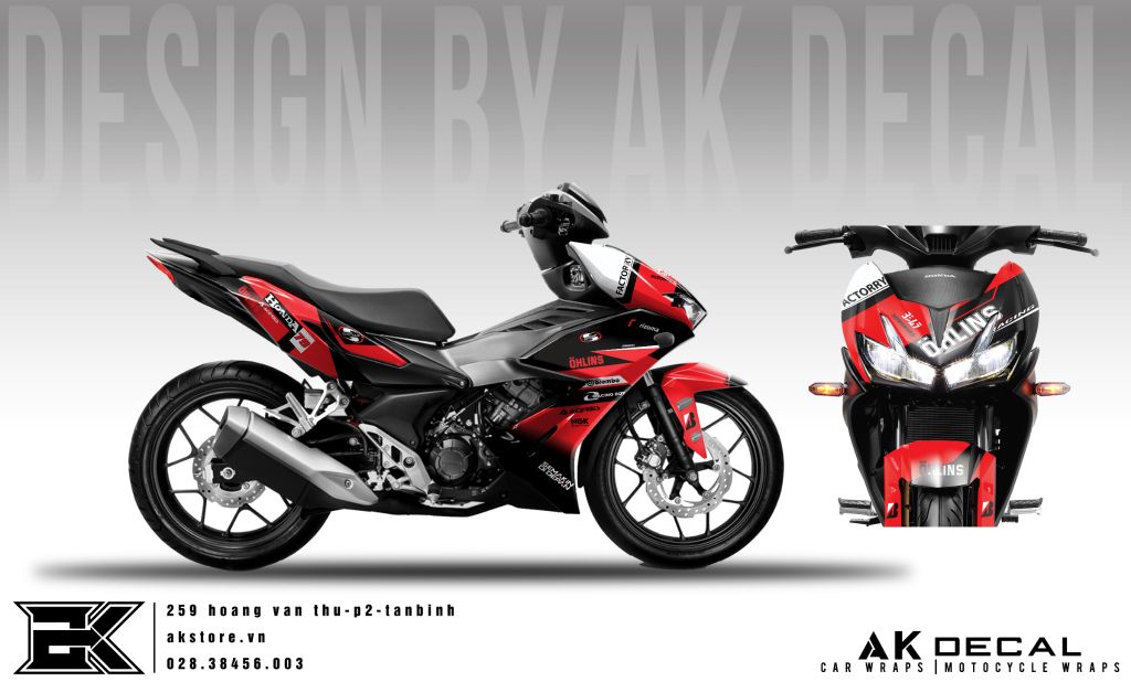 Tem xe Honda Winner X- 025