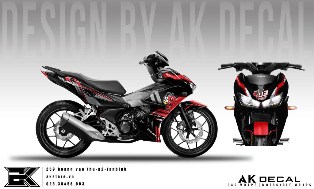 Tem xe Honda Winner X- 026