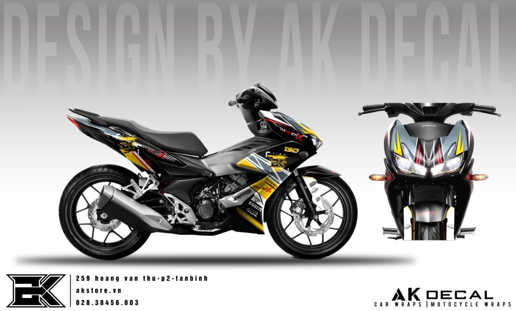 Tem xe Honda Winner X- 030
