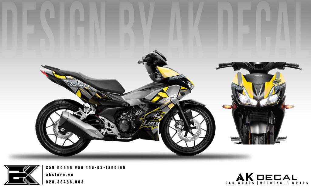 Tem xe Honda Winner X- 033