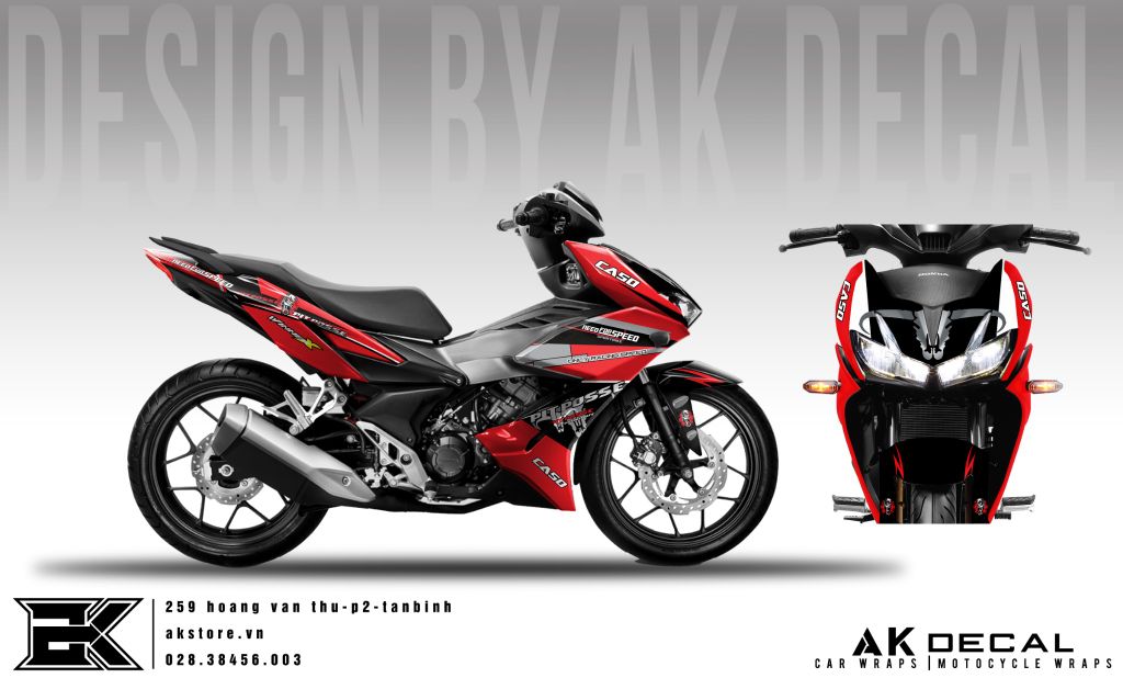 Tem xe Honda Winner X- 034