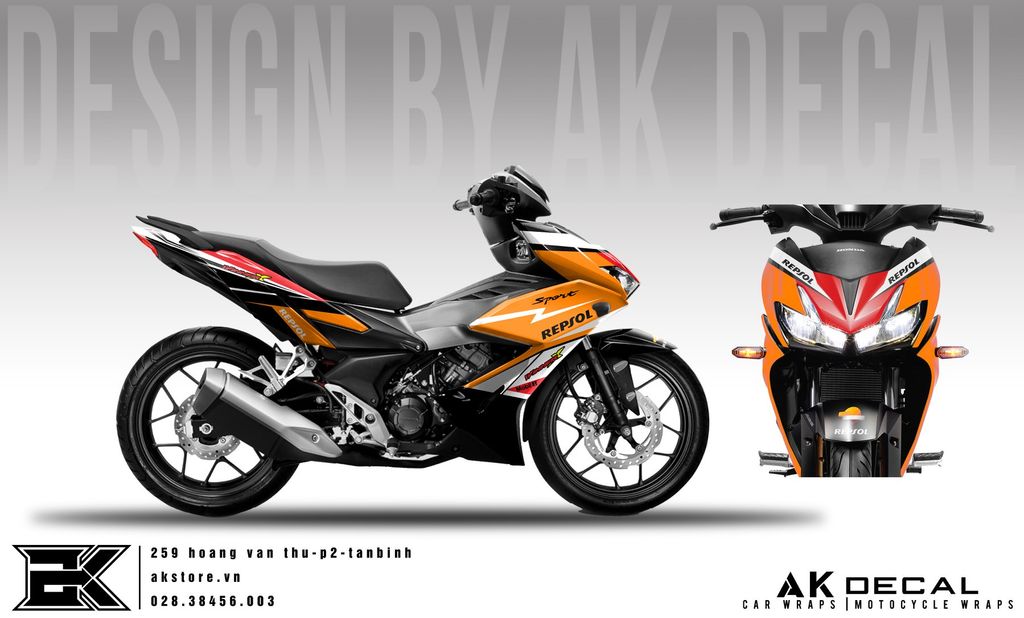 Tem xe Honda Winner X- 003