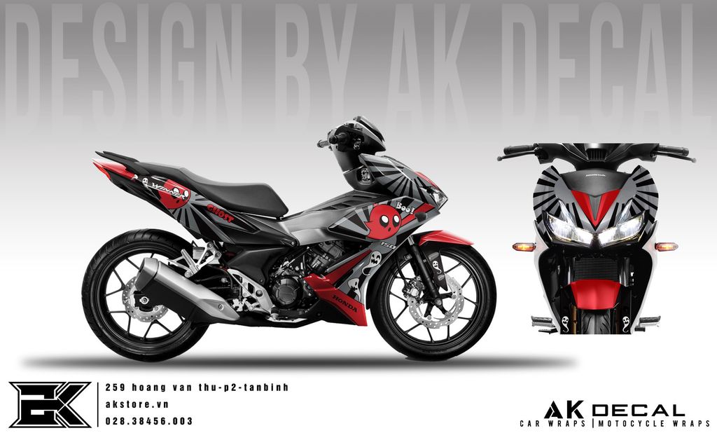Tem xe Honda Winner X- 005