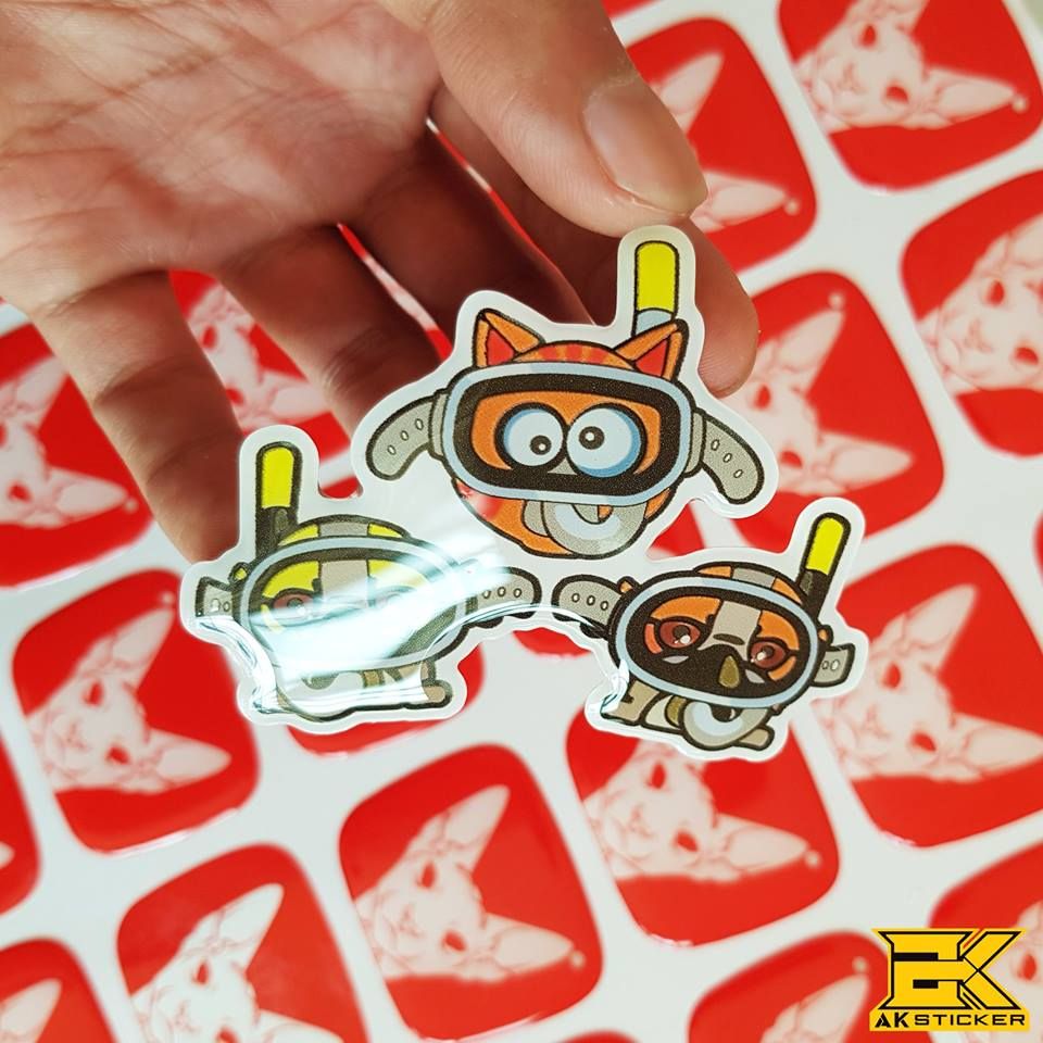 Mẫu Sticker - 074