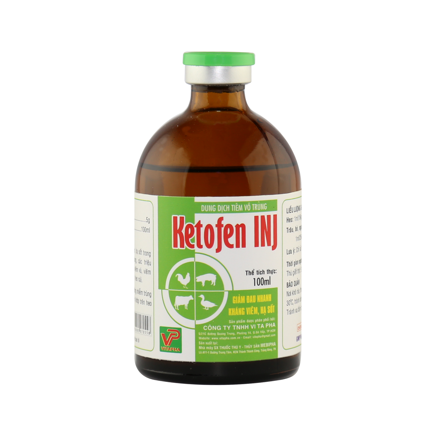 Ketofen INJ – Thuốc Thú Y Việt Nam