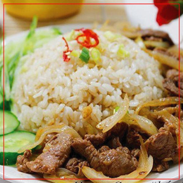 Cơm chiên Bò