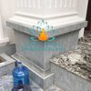 Cột Trụ Đá Granite Trắng Tự Nhiên Cho Biệt Thự Tại Hà Nội