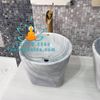 Lavabo Đá Xám Tự Nhiên Nguyên Khối