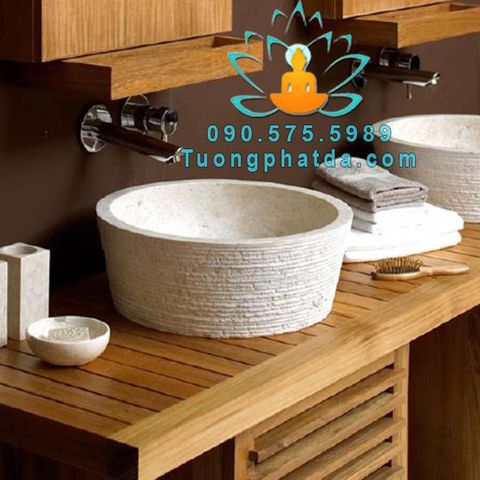 Lavabo Đẹp Đá Mỹ Nghệ Non Nước