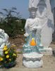 Tượng Phật Địa Tạng Bồ Tát bằng đá trắng Đà Nẵng