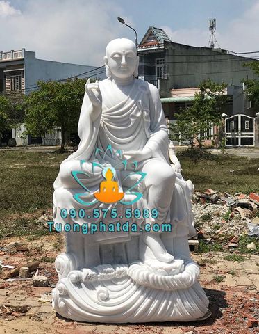 Tượng Phật Địa Tạng Bồ Tát ngồi bằng đá đẹp Tại HCM