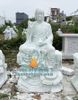Tượng Phật Địa Tạng Bồ Tát ngồi bằng đá đẹp non nước