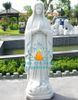 Tượng Đức Mẹ Maria Chấp Tay Đá Trắng