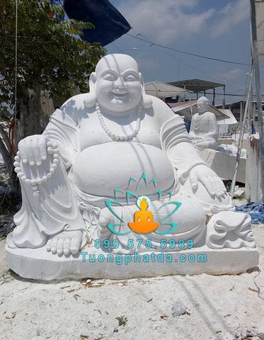 Tượng Phật Di Lặc Cúng Dường Đá Non Nước