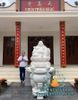 Tượng Phật Di Lặc Đá Trắng Non Nước Cúng Dường Cao 1.5m