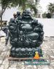 Tượng Phật Di Lặc Ngũ Phúc Bằng Đá Xanh Napoli Ấn Độ Đẹp