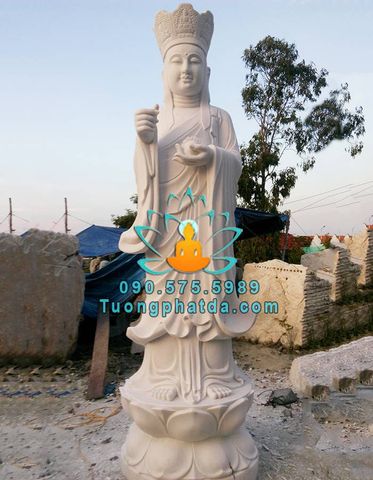 Tượng Phật Địa Tạng Vương Bồ Tát Đá Non Nước