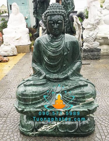 Tượng Phật Thích Ca Mâu Ni Bằng Đá Ấn Độ