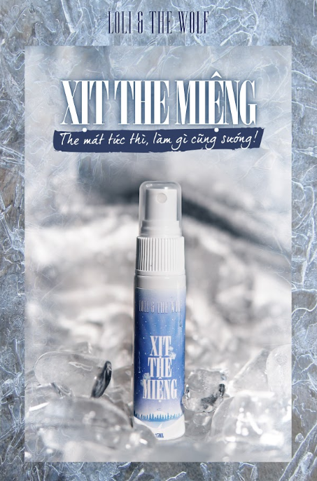 Xịt the miệng chai 20ml - LOLI & THE WOLF