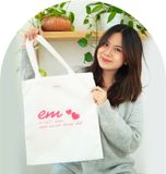  Túi xách thời trang - túi tote tặng nàng YÊU LÀ ĐỦ SHOP 