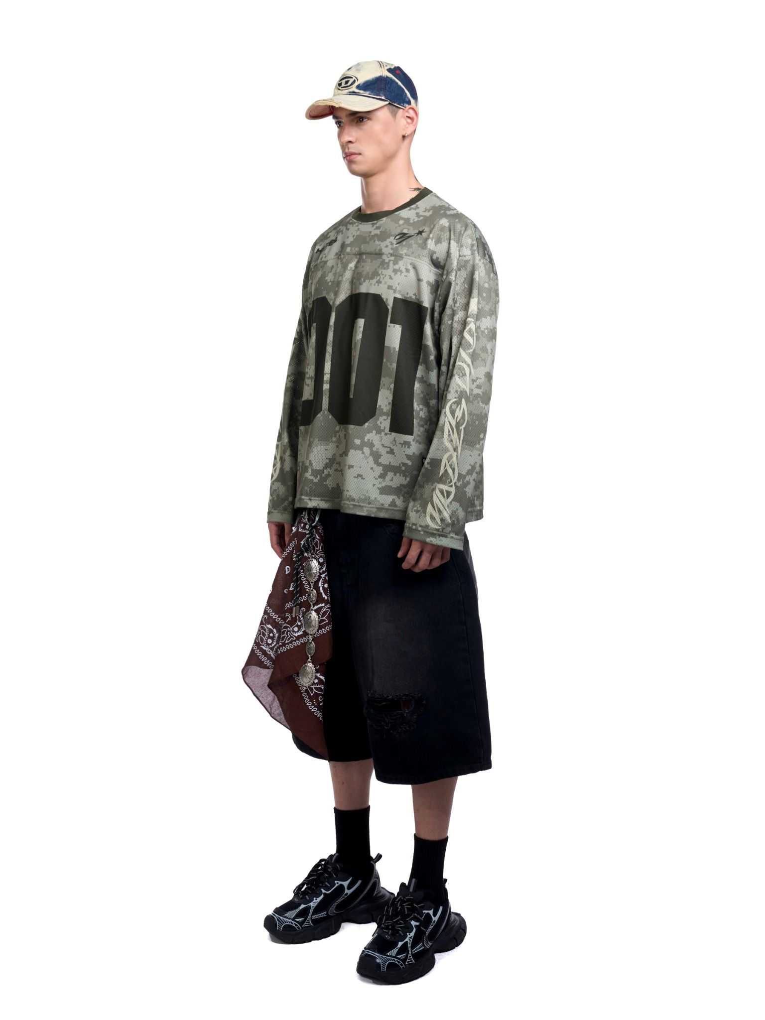 HADES 001 CAMO LONGSLEEVE JERSEY