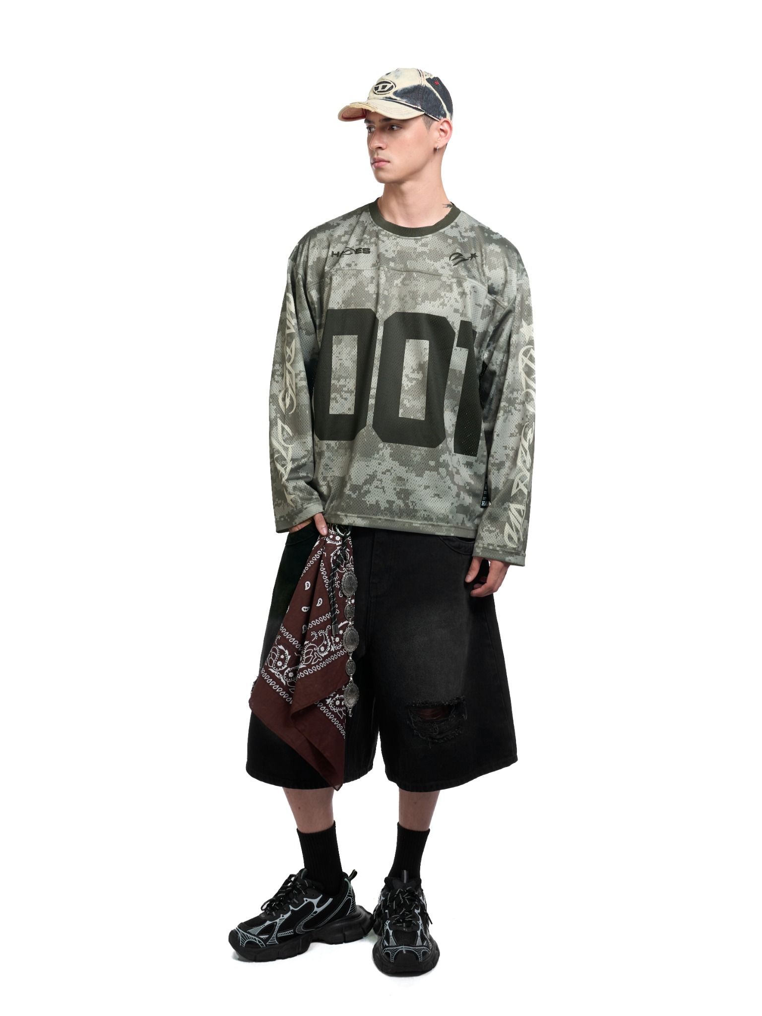 HADES 001 CAMO LONGSLEEVE JERSEY