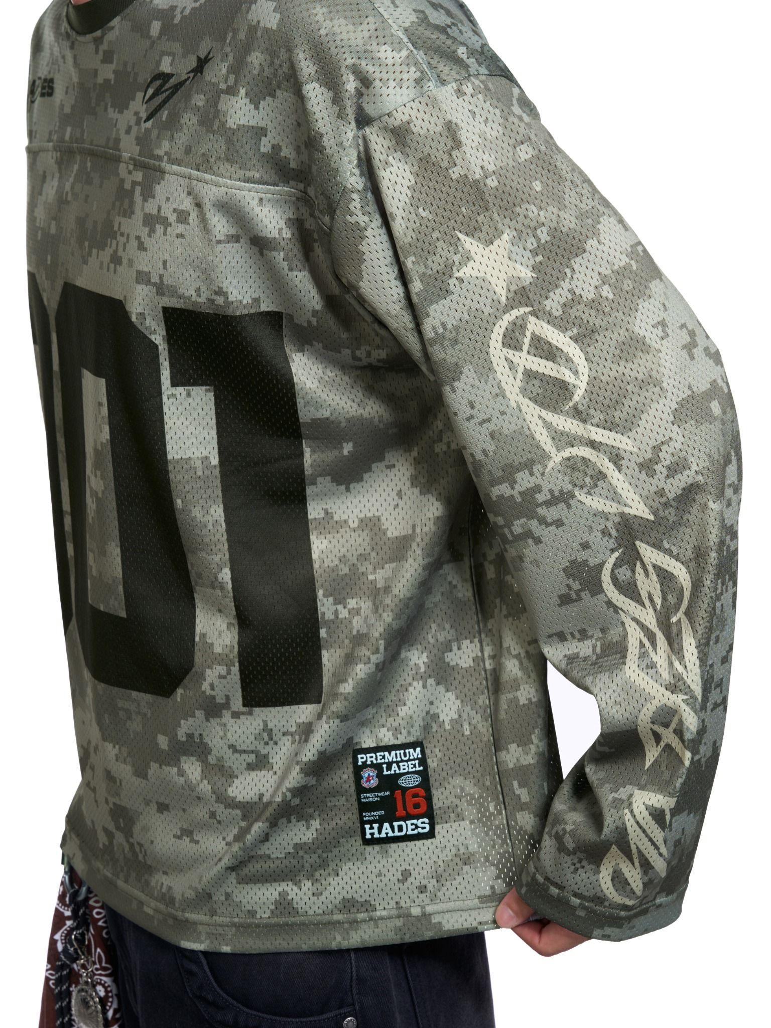 HADES 001 CAMO LONGSLEEVE JERSEY