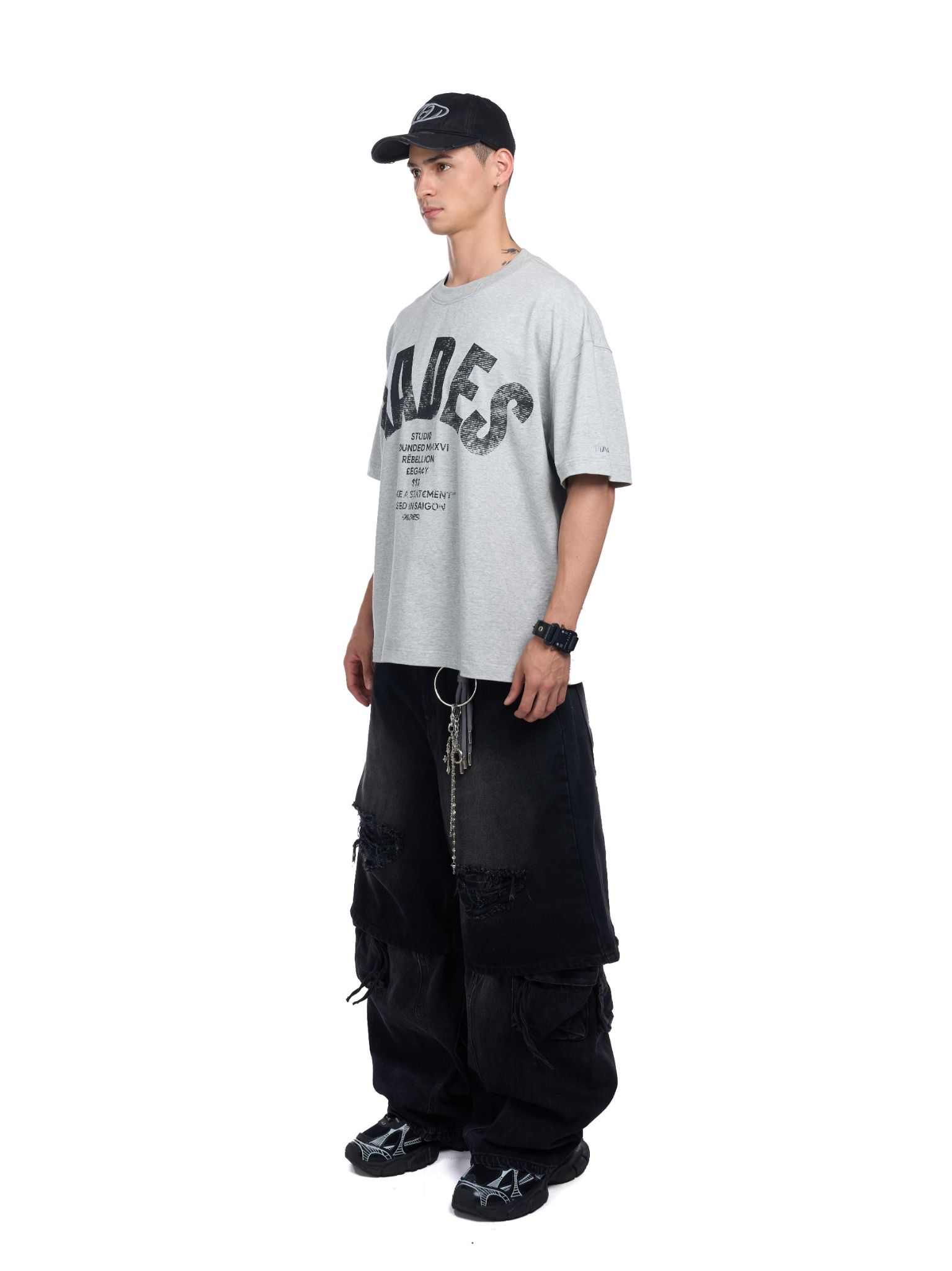 HADES OG TEE - GREY
