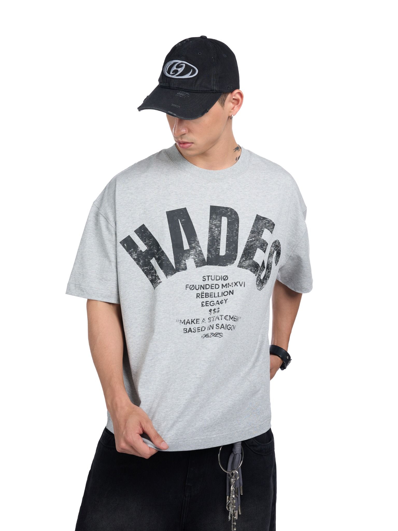 HADES OG TEE - GREY